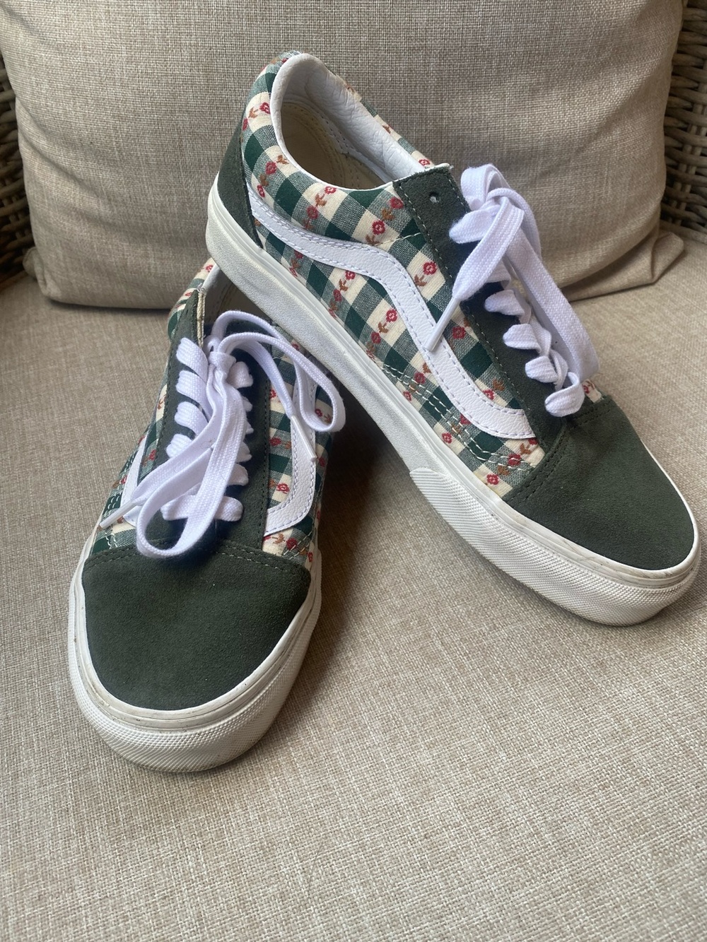 Vans Old Skool Plaid Shoes